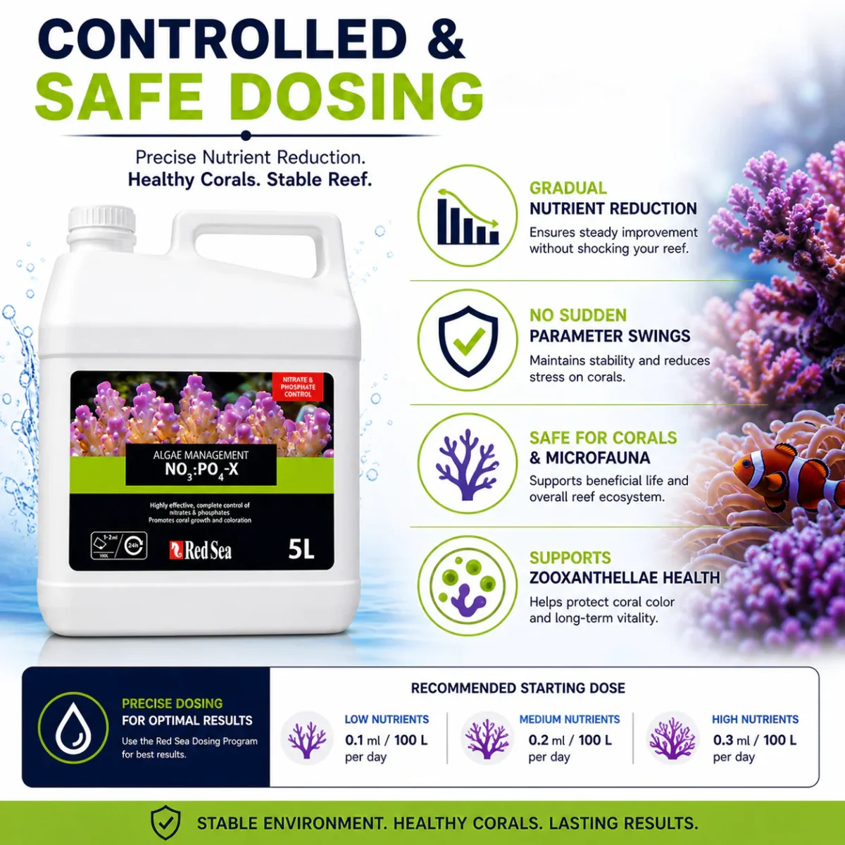 Red Sea N:P-X Nitrate and Phosphate Reducer 5000ml - R22206 - Bild 3