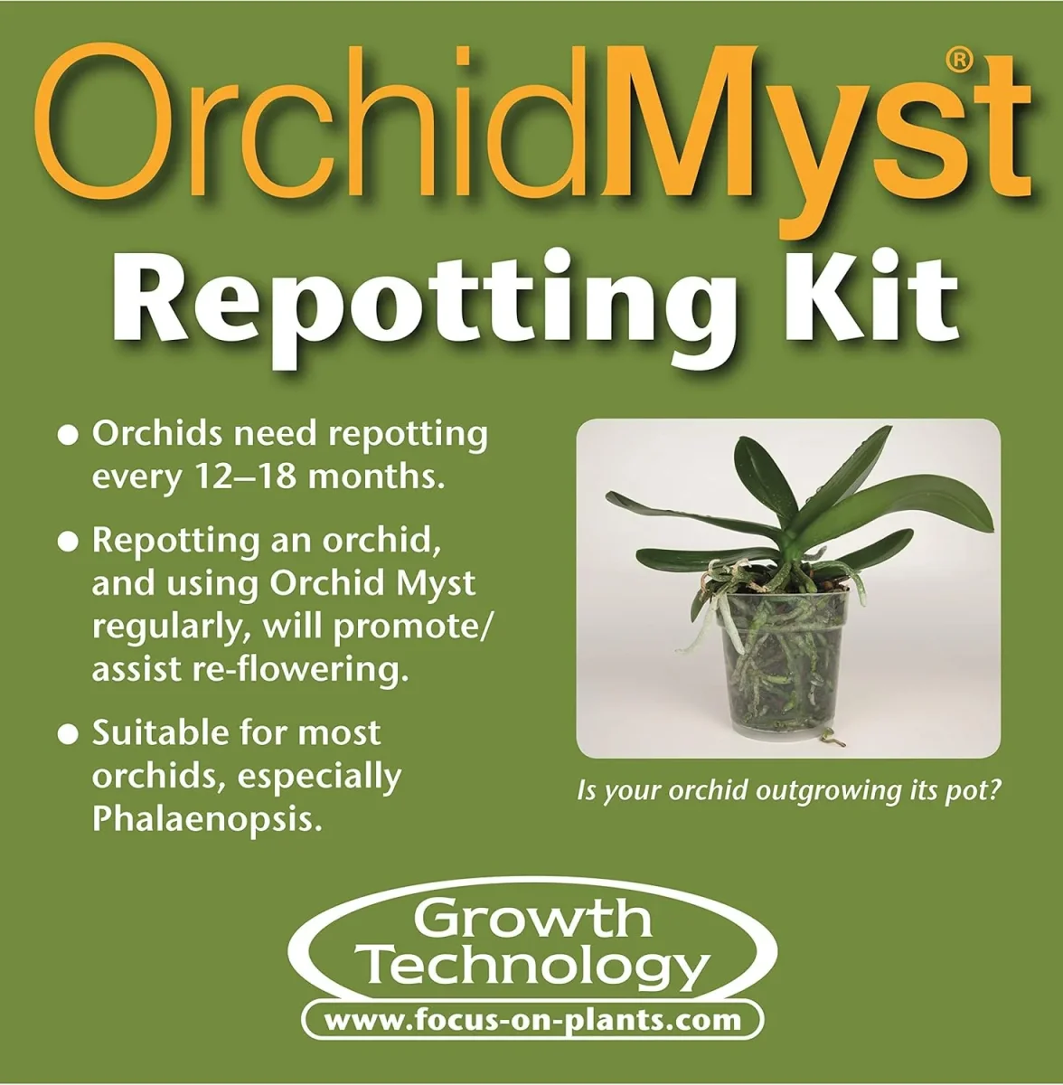 Growth Technology Orchid Myst Repotting Kit - Bild 4