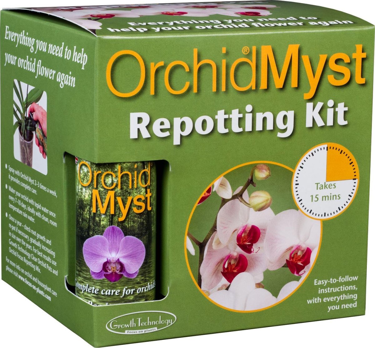 Growth Technology Orchid Myst Repotting Kit - Bild 3