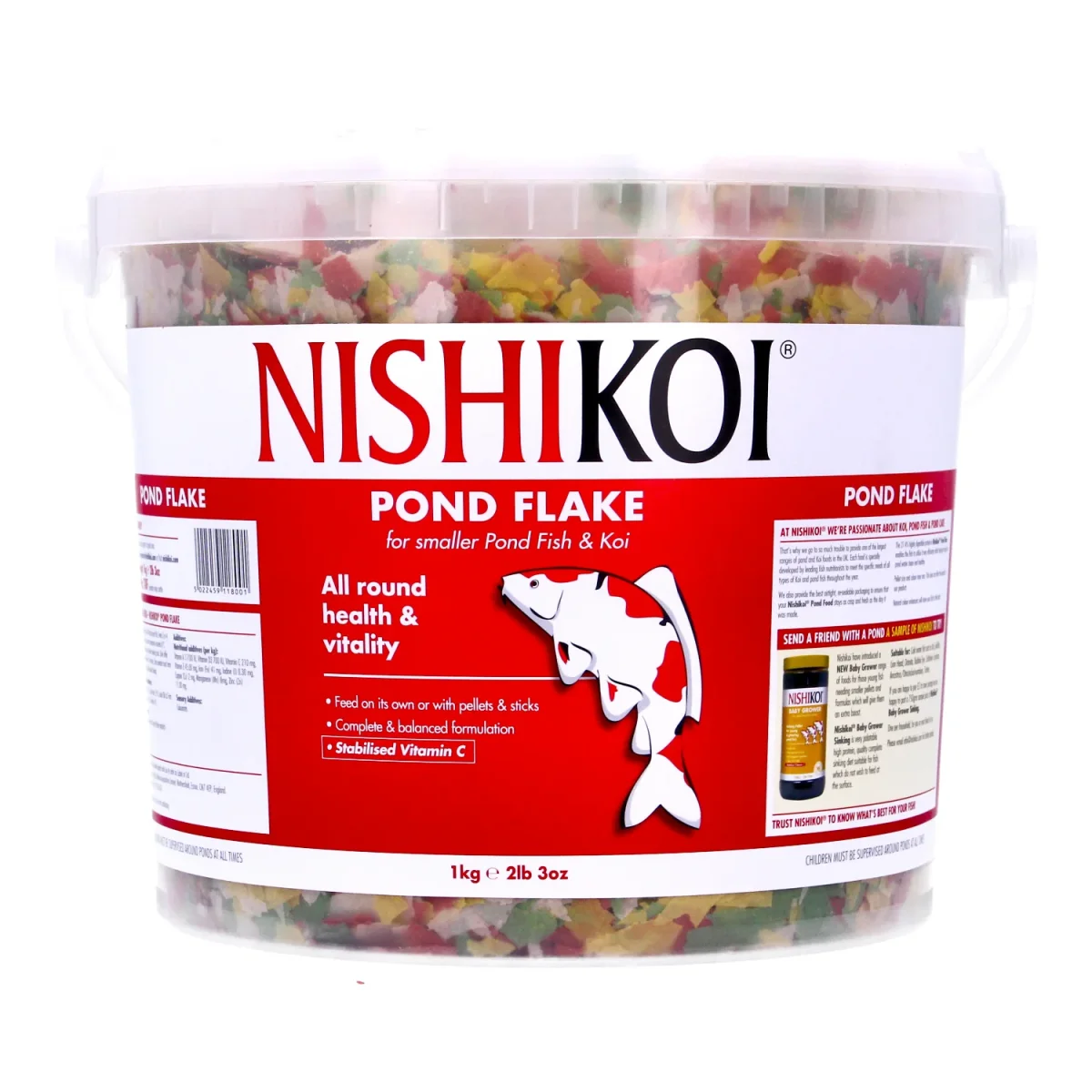 Nishikoi Floating Pond Flakes - all sizes - Bild 4