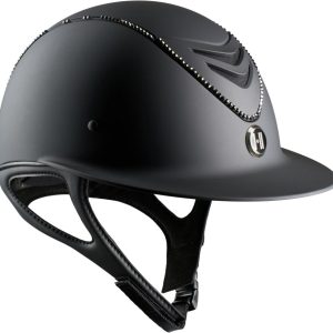 One K MIPS Avancé Lux ridhjälm – matt top, black swarovski