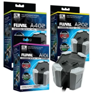 Fluval A-Series Silent Aquarium Air Pumps