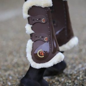 Tendon Boots Elastic Sheepskin Fram