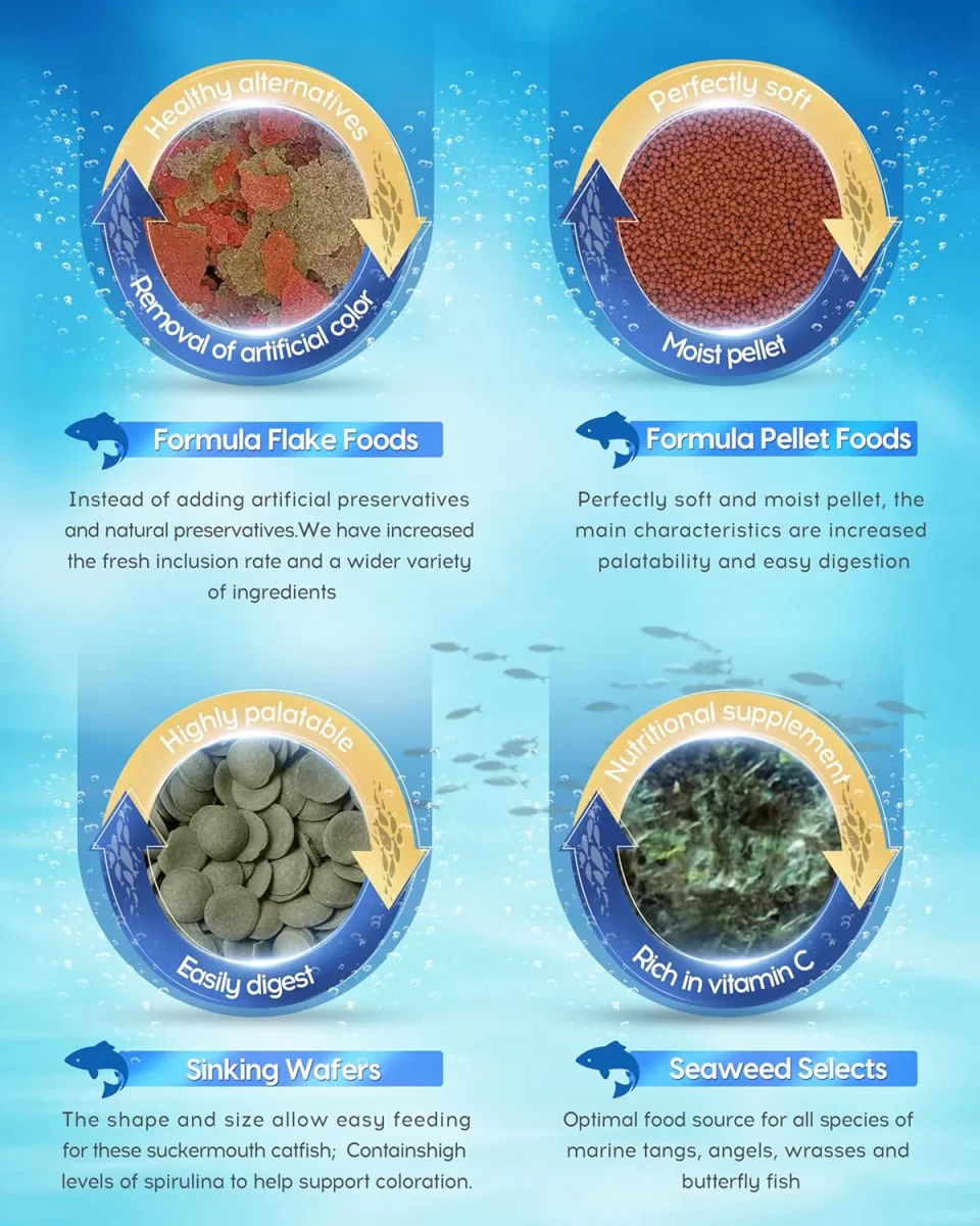 Ocean Nutrition Reef Flakes - Marine & Tropical Fish Feed - Bild 6