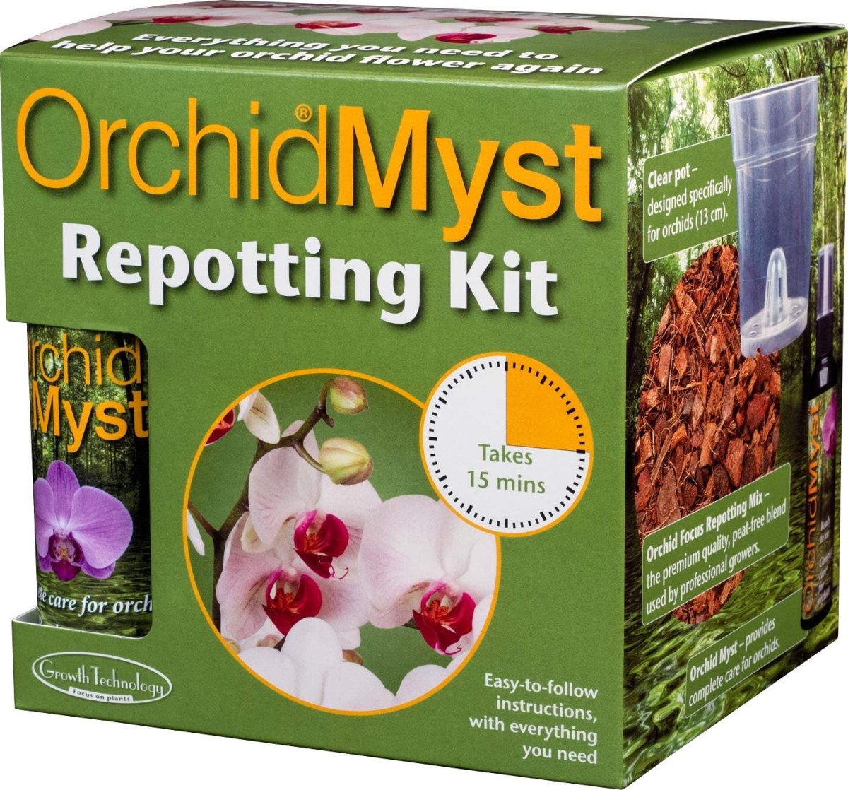 Growth Technology Orchid Myst Repotting Kit - Bild 2