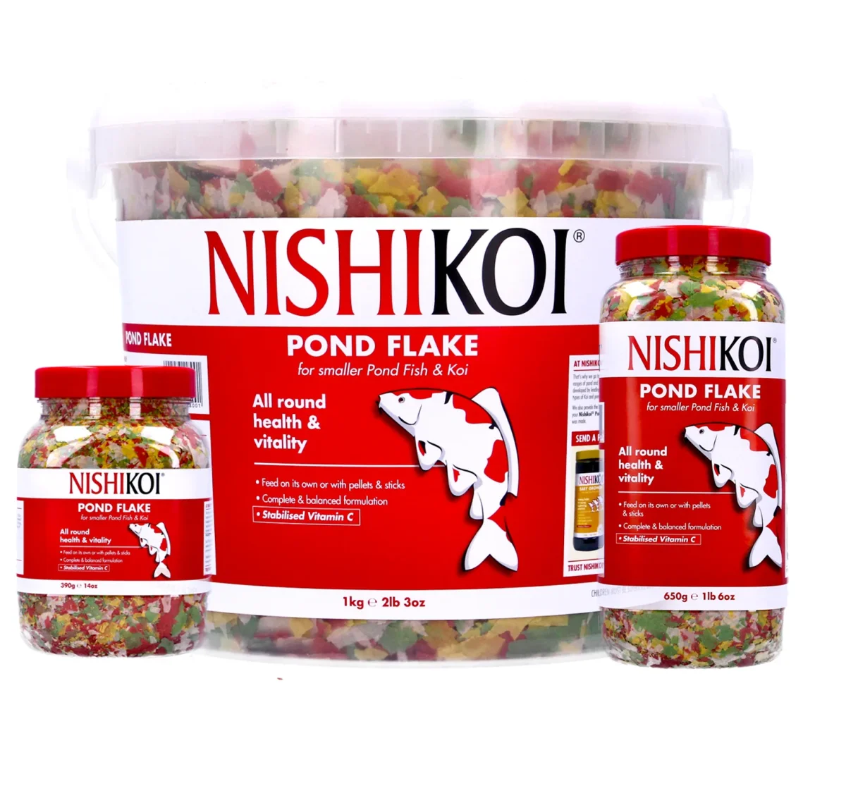 Nishikoi Floating Pond Flakes - all sizes - Bild 2